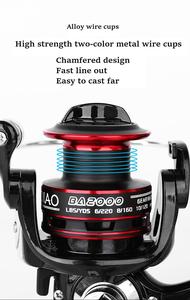 दिग्गज कंपनियां कीमतों से निपटने 5.<span class=keywords><strong>2</strong></span>:1 धातु स्पूल मैक्स खींचें 3kg मत्स्य पालन कताई रील समुंदर धातु कताई रीलों पहिया Carrete डे Pesca - Product Image 6