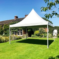 Carpa de Jardín Impermeable para Eventos, Bodas y Fiestas, con Estructura de Aluminio Resistente, Gazebo para Eventos Empresariales y Ferias Comerciales