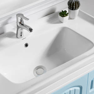 WaiiHO 018 Siphon de sol 3 pouces à clapet en laiton chromé sans trop-plein pour lavabos de cuisine et salle de bain - Product Image 1