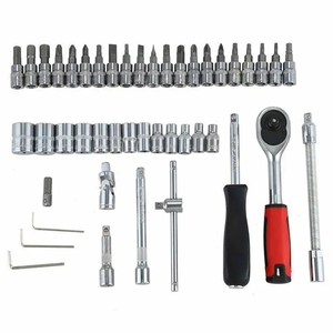 Juego <span class=keywords><strong>de</strong></span> Herramientas <span class=keywords><strong>de</strong></span> 46 Piezas para Una Mano, Marca DNT, Garantía <span class=keywords><strong>de</strong></span> 12 Meses, Juego <span class=keywords><strong>de</strong></span> Llaves <span class=keywords><strong>de</strong></span> Tubo para Reparación <span class=keywords><strong>de</strong></span> Autos y Motocicletas - Product Image 2