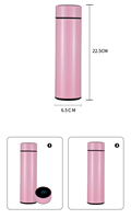 Thermos intelligent personnalisé en gros de 16 oz et 17 oz avec bouteille d'eau à température contrôlée, logo imprimé, emballage personnalisé, coffret cadeau d'entreprise