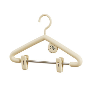 Clothes Hanger Thickened Anti-Shoulder With Clips For Suit Coat Pants Storage Organizer Hook Type Velvet Fabric Hanger - Product Image 3