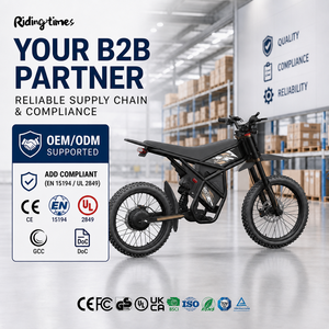 Bicicleta eléctrica de montaña Ridingtimes GT73 PRO de 3 velocidades con motor en el buje trasero, estilo bicicleta urbana, batería de litio de 60V 36Ah, e-MTB - Product Image 2