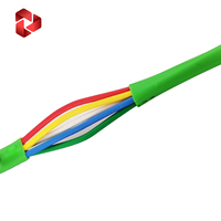 Cable de Termostato de Cobre Sólido de Calibre 18, 6 Núcleos, Cable LVT para Sistemas HVAC
