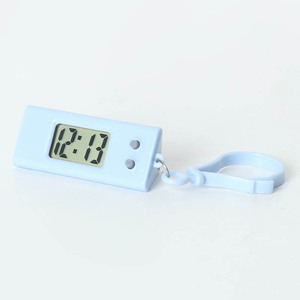 Horloge simple, porte-clés portable, couleur macaron, examen post-diplôme, questions, affichage de l'heure et de la date, table électronique - Product Image 5