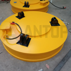 Équipement de levage de plaques de ferraille en acier, aimant électromagnétique de type rond pour grue - Product Image 6