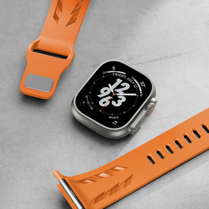 Bracelet en silicone de marque SEURE, identique aux modèles 42/44/45/46/49 mm, bracelet en caoutchouc <span class=keywords><strong>sport</strong></span> de luxe pour Apple Watch Series 11/10/9/8/7se ultra - Product Image 3