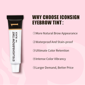 Pour les rehausseurs de sourcils de Salon tache de sourcils teinté Gel de sourcils <span class=keywords><strong>et</strong></span> teinte de <span class=keywords><strong>cils</strong></span> Kit de <span class=keywords><strong>teinture</strong></span> de <span class=keywords><strong>teinture</strong></span> de sourcils professionnel longue durée - Product Image 1