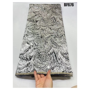 <span class=keywords><strong>Robe</strong></span> en dentelle brodée en <span class=keywords><strong>Bazin</strong></span> de haute qualité, mode africaine, <span class=keywords><strong>2022</strong></span> - Product Image 3