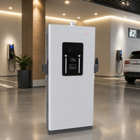 DC Şarj İstasyonu UJ Model-GB/T18487-2023 Arayüzü 250A Çıkış 380V Giriş Beyaz Renk Merkezi Şarj Sistemleri için