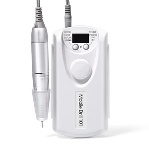 Electric Nail Drill Professional 30000RPM Rechargeable Portable Nail <b>File</b> with 5 Heads for Acrylic Hand Care - Product Image 5