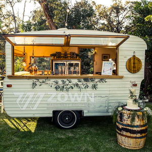 Electric Food Truck Mobile Catering Cart With Custom Workbench CE Certified For Outdoor Fair Carnival Street Snack And Drink - Product Image 6