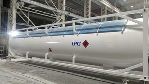20ft T50 LPG ISO Tanque Contenedor de envío para gas licuado de petróleo - Product Image 4
