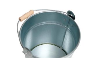 Seau à eau en métal polyvalent 1.5 L Seau de rangement décoratif pour jouets pour enfants avec poignée pour le jardin et la maison - Product Image 3