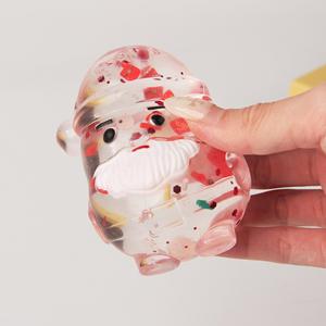 Jouet anti-stress festif de Noël en maltose multicolore scintillant, ensemble de jouets à presser pour cadeau et décoration de fête - Product Image 2