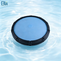 Diffuseur d'aération microporeux BELI en EPDM 340 mm 500 L/heure, aération à bulles fines pour le traitement des eaux usées