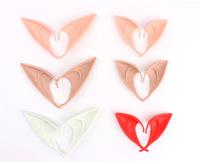 Accessoires d'Halloween : Oreilles d'elfe, oreilles d'ange pour enfants, 10 cm, pour fête costumée