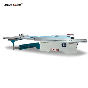 PINLIANG 45/90 degree adjustable angle sliding table panel saw machine multi purpose push table saw