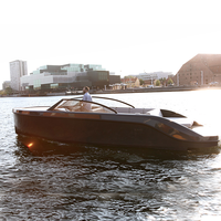 Ecocampor 7.99 mètres 12 hommes en aluminium bateau/Yacht de luxe avec canapés allongés à vendre