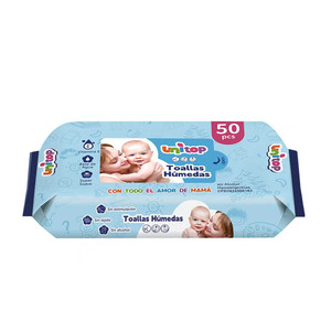 Toallitas Húmedas de Alta Calidad al por Mayor de Fábrica, 99.9% Agua Pura, Sin Perfume, para Piel Sensible de Bebés - Product Image 3