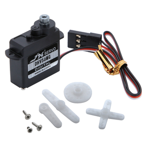 DHV56MG <b>Mini</b> RC Drone <b>Robot</b> Arm DIY <b>Mini</b> Car Model 2.0kg.cm High Torque 0.10sec High Speed Coreless Metal Motor - Product Image 6