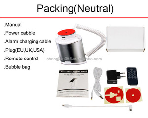 Chống Trộm Thiết bị báo động cho điện thoại di động cửa hàng bán lẻ kim loại Gripper điện thoại di động an toàn Sạc hiển thị đứng sạc thiết bị - Product Image 5