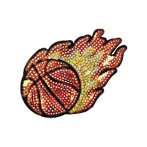 แพทช์เดนิมปักเลื่อมคุณภาพสูงสำหรับฤดูร้อน สีเขียวแดง รีดติดเสื้อผ้าผู้หญิง กระเป๋าและหมวก PVC 'Cheer MOM' 'MAMA' - Product Image 6