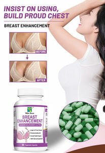 Kapsul Pembesar Payudara Pembesaran Payudara A-D Pembesaran & Pengencangan Payudara Mempromosikan Kulit Sehat Suplemen 100% Alami - Product Image 2