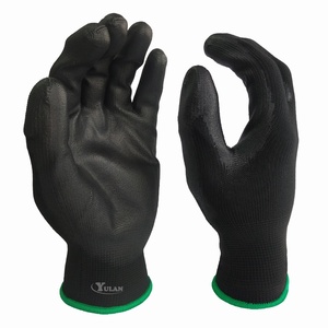 YULAN DPU101 güvenlik ürünleri naylon PU kaplamalı iş eldiveni poliüretan kaplama ile - Product Image 4