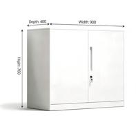 Armoire de rangement en acier moderne et robuste, design réglable pour la maison, le bureau, l'hôtel et l'hôpital