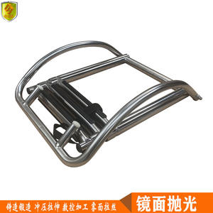 Three-Section Stainless Steel Telescopic Ladder Inflatable Boat Launching Ladder <b>Marine</b> Yacht Accessories <b>Hardware</b> - Product Image 5