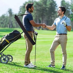 New 7 Pack Golf Beer Beverage Drink <b>Can</b> <b>Cooler</b> Bag Insulated 7 <b>Can</b> Beer <b>Cooler</b> Sleeve Golf Insulated Sling <b>Cooler</b> Tube - Product Image 3