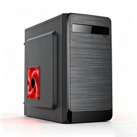 Boîtier PC OEM Meway Micro-ATX Mini-ITX 350 mm petit format 4 emplacements PCI Châssis gaming à flux d'air maillé pour ordinateur de bureau en stock