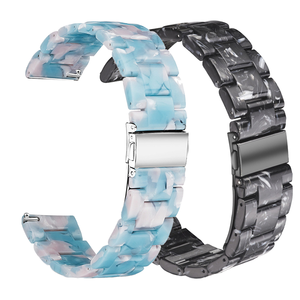 <span class=keywords><strong>Bracelet</strong></span> de poignet en résine de luxe pour Smartwatch Style de transport facile ajustement réglable pour Apple 1/2/3/4/5/6/7/SE <span class=keywords><strong>bracelet</strong></span> en résine - Product Image 4