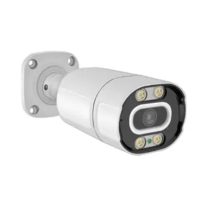 Top Level H.265 4K 8.0Megapixel(MSC339G+IMX415@30fps) Dual light (IR&White) Waterproof IP Camera With Two Way Audio