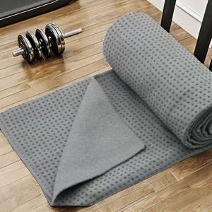 Toalla de microfibra de secado rápido para yoga y gimnasio, de color sólido, personalizada para deportes al aire libre, venta al por mayor - Product Image 2