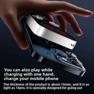 Batterie Externe Console de Jeu V99 Magnétique Sans Fil à Charge Rapide Lithium Polymère 1500 Jeux Classiques Disponibles à Jouer Gratuitement - Product Image 2