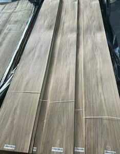 Nhà Máy Cung Cấp Bán Buôn Mỹ Núi Thẳng Hạt Màu Đen Óc Chó Gỗ Tự Nhiên Veneer Cho Đồ Nội Thất Ưa Thích Ván Ép Bề Mặt - Product Image 2