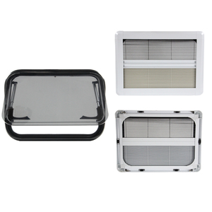 Fenêtre coulissante double en acrylique pour camping-car, installation en 60 secondes, anti-condensation, avec moustiquaire, pièces de camping-car, fenêtre de camping-car - Product Image 4