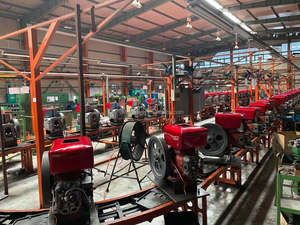 Motor marino horizontal de 4 tiempos refrigerado por agua SHARPOWER para maquinaria agrícola Changchai ZS1110 de 20hp y 22hp - Product Image 5