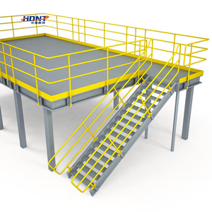 CE ve ISO Sertifikalı Çelik Korozyona Dayanıklı Toz Boyalı Asma Kat Yüksek Yük Kapasitesi Fabrika Kullanımına Uygun Özelleştirilebilir - Product Image 6