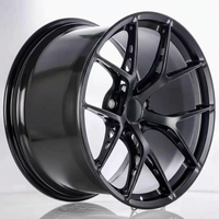 Özel 18 19 inç süper RS tarzı dövme alaşım jantlar jantlar 5x112 5x114.3 VW Golf R GTI Mk7 için örgü adım dudak Mk8 Jetta Audi