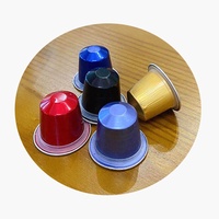 SANEU Capsules classiques multicolores avec couvercle en aluminium, personnalisables, couvercles de capsules de café vides en aluminium, logo privé disponible