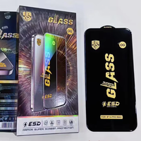 Fabrika Fiyatı ESD OG Temperli Cam Tam Yapışkanlı Cam iPhone 17 Pro Max Ekran Koruyucu Film iPhone X XR 7 8 11 13 15 17 için