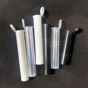 Plastic <strong>Tube</strong> Child Resistant Pop Top <strong>Tube</strong> Container Packaging 78mm 90mm 98mm 109mm Screen Printing Pre <strong>Tube</strong> - Product Image 2