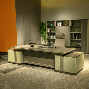 Многофункциональный модульный офисный стол из дерева класса люкс 2023 года для вилл - Product Image 1