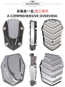 <span class=keywords><strong>FORZA</strong></span> NSS350 Almohadilla de Soporte Lateral de Aluminio Modificado CNC para Motocicleta - Product Image 2