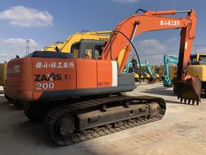 Originale dal Giappone, alte prestazioni e basse ore utilizzato <span class=keywords><strong>Hitachi</strong></span> ZX200 ZX210 ZX120 escavatore in magazzino - Product Image 4