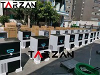 Mesin Pembuat Es Batu Komersial TARZAN Harga Grosir 30/40/60 kg Per Hari