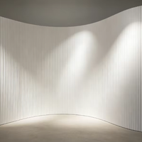 Panneau mural WPC moderne, imperméable, ignifuge, insonorisant, isolant thermique, garantie 5 ans+, salle de bain, hôtel, école, extérieur